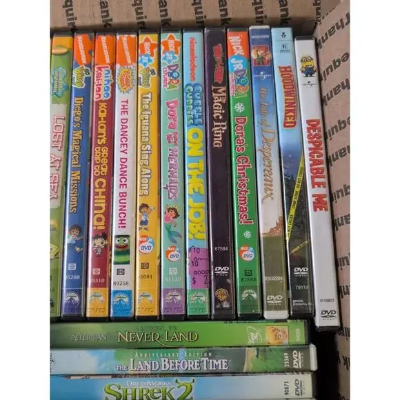 Lot Of 20 Nickelodeon Nick At Night And Other Various Kids DVDs - T6#819